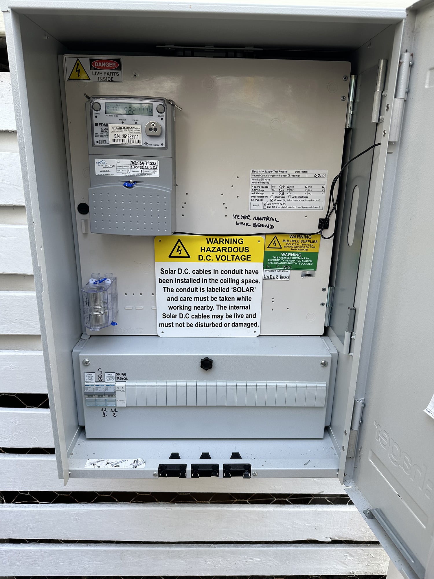 A switchboard.